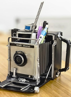 复古铁艺民国风照相机模型装饰品