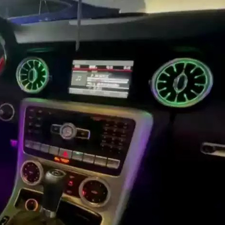 适用于SLK GLA GLC CLA CLK威霆C级A级E级SLC涡轮出风口氛围灯GLK - 图0