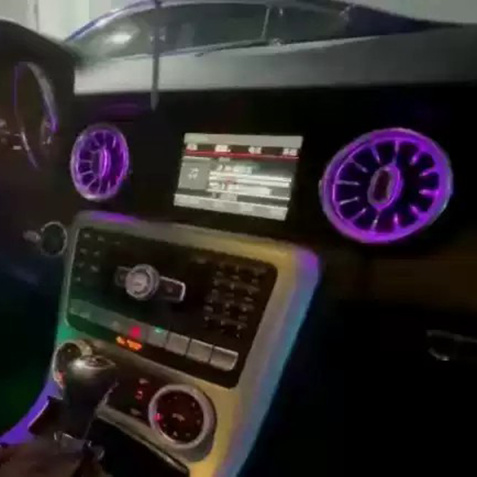 适用于SLK GLA GLC CLA CLK威霆C级A级E级SLC涡轮出风口氛围灯GLK - 图2