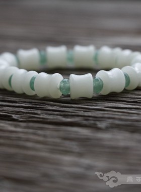 天然菩提子手串东陵玉