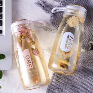 ins韩国清新可爱塑料水杯