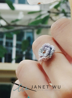 设计师渐变日本ins温柔风戒指