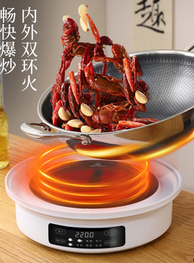 【2200W】超大功率电陶炉多功能