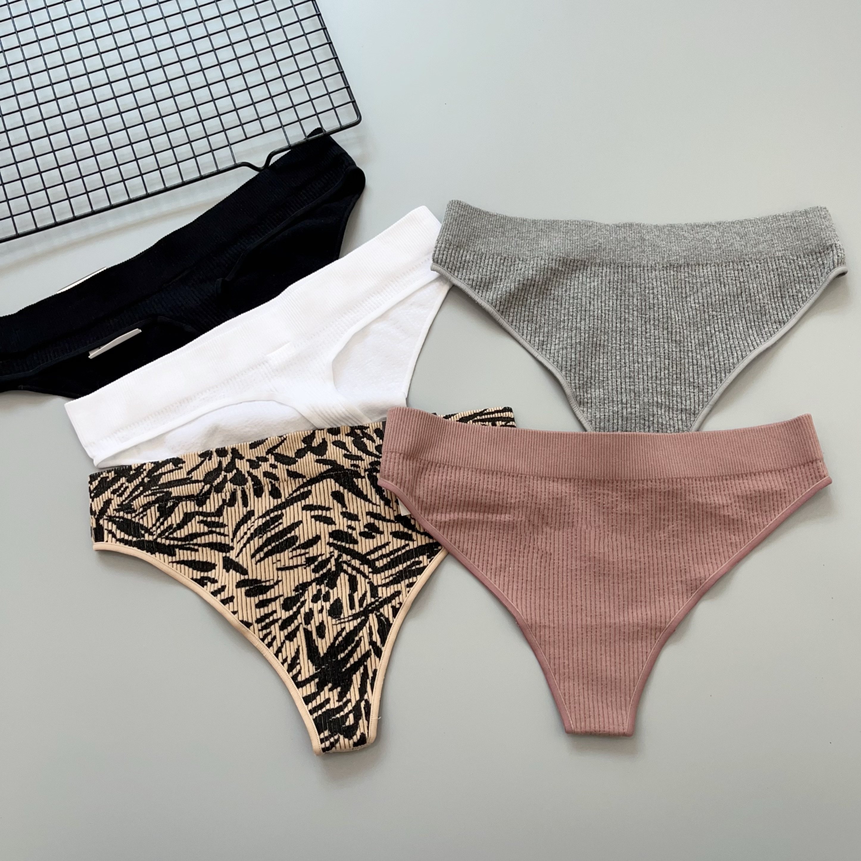 双层裆 运动材质螺纹无缝高弹女士丁字裤健身瑜伽休闲T裤低腰内裤,淘宝优惠券,粉丝福利购,淘宝优惠卷