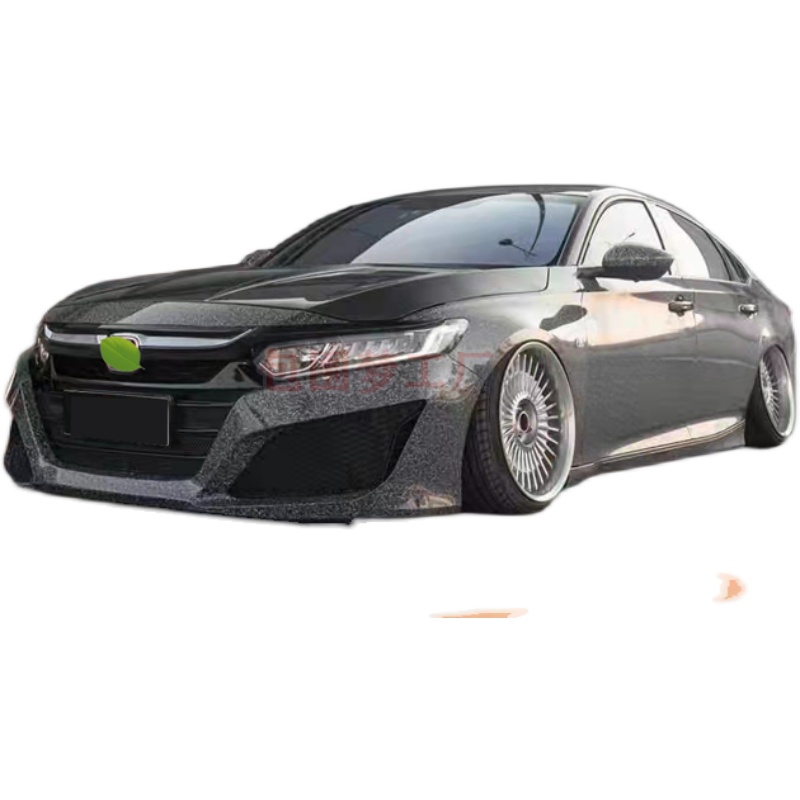 适用18-21雅阁改装大包围十代 Accord 升级TYPER头前杠唇bodykit - 图3