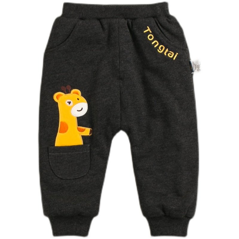 童泰秋冬季婴幼儿夹棉裤男女宝宝卡通哈伦裤孩子薄棉保暖外出裤子,淘宝优惠券,粉丝福利购,淘宝优惠卷