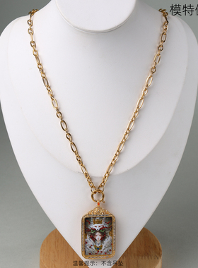 明星同款钛钢链挂链吊坠链项链