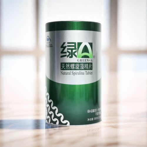 绿A天然螺旋藻精片0.5g*6片共600片官方正品云南丽江旗舰店同款 - 图2