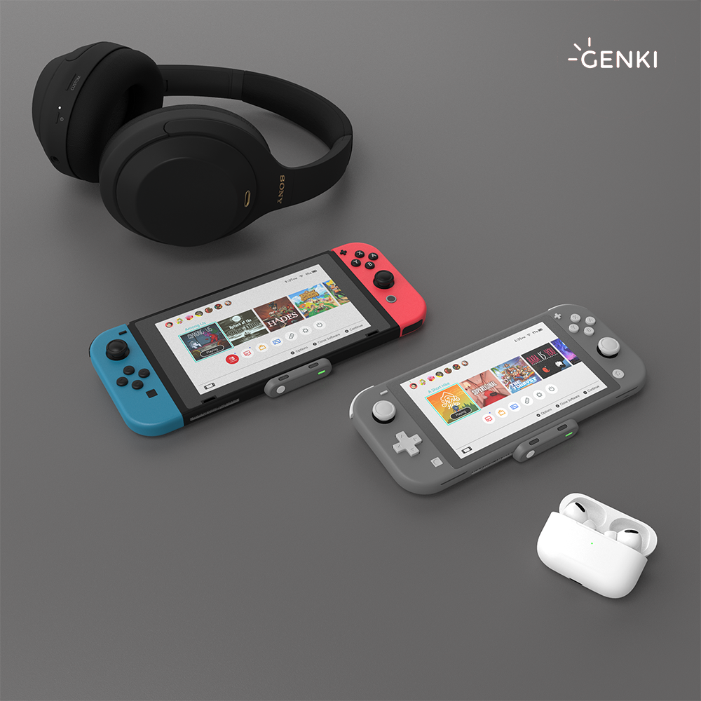 尾巴良品|Genki Audio Lite switch 蓝牙适配器 NS 任天堂 - 图0