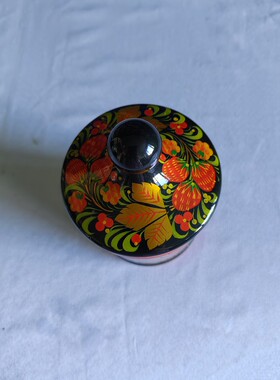 俄罗斯厨房用具家居用品品牌糖果罐高16.5厘米宽9厘米