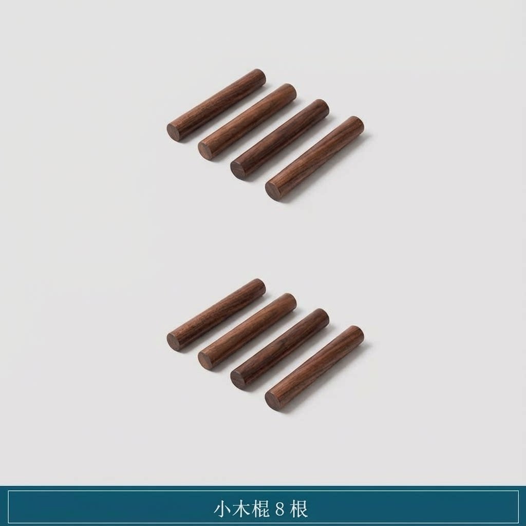 Black walnut solid wood hole board accessories matchsticks wooden laminate wall storage hooks can be customized