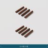 Black walnut solid wood hole board accessories matchsticks wooden laminate wall storage hooks can be customized