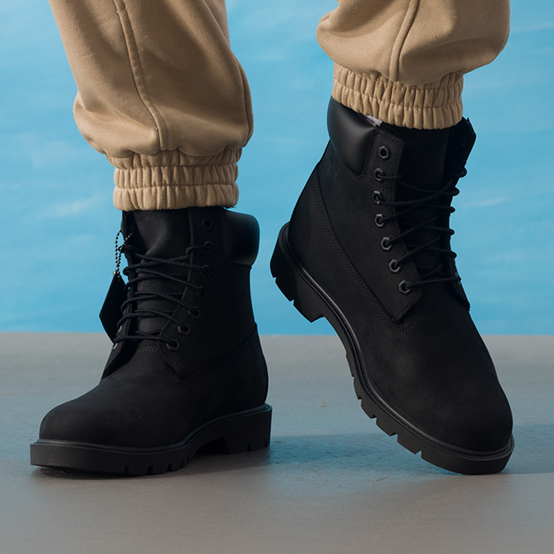 Timberland添柏岚官方踢不烂男鞋26新款户外防水黑色马丁靴19039,淘宝优惠券,粉丝福利购,淘宝优惠卷