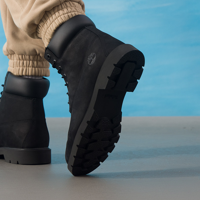 Timberland添柏岚官方踢不烂男鞋26新款户外防水黑色马丁靴19039,淘宝优惠券,粉丝福利购,淘宝优惠卷