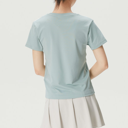 阿迪达斯官方正品短袖女2026新款快干运动半袖女士健身T恤KC7641 - 图1