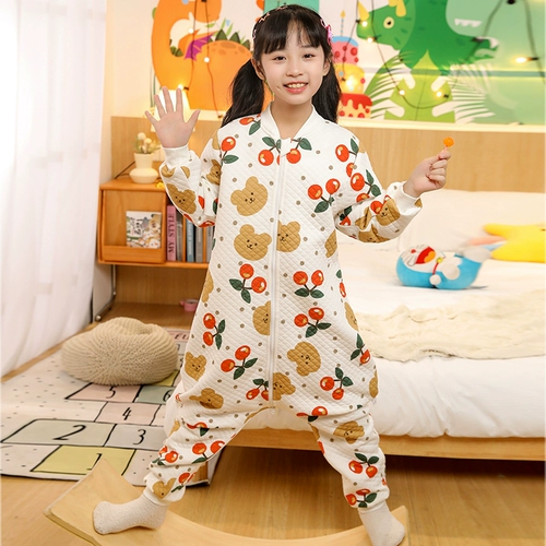 Детский марлевый спальный мешок, детское летнее одеяло, подходит для подростков