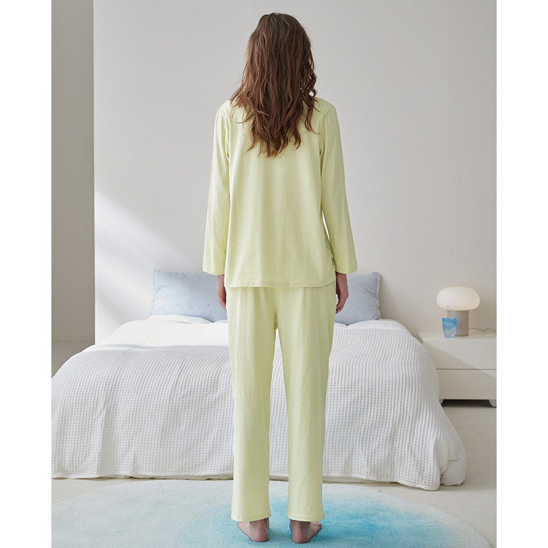 【超级年货节】芬腾情侣睡衣纯棉春秋新款长袖全棉家居服男,淘宝优惠券,粉丝福利购,淘宝优惠卷