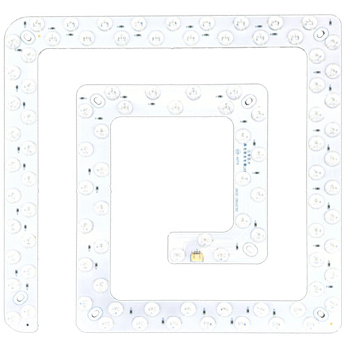 全光谱led灯条吸顶灯替换灯芯改造单色白光灯板透镜三色长条灯源 - 图3