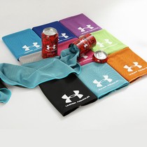 UA Cold Sensation Sports Towel Sucking Sweat Fitness Room Speed Dry Towels for men and women Basketball Running Yoga Badminton pure cotton towels