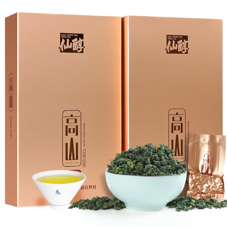 仙醇茶叶旗舰店安溪铁观音茶叶新茶特级浓香型散装乌龙茶叶小包装礼盒装500g3