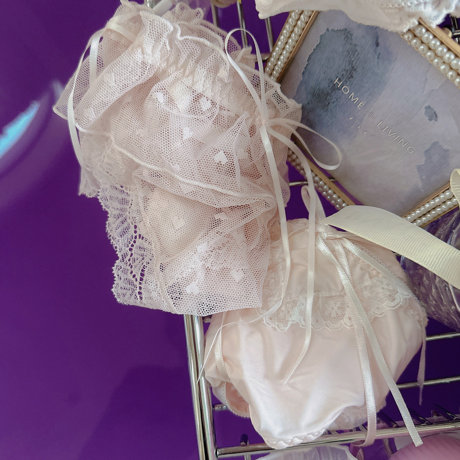 【浪漫粉紫系 】内裤女生纯棉裆性感蕾丝内裤女 新款短裤薄款低腰,淘宝优惠券,粉丝福利购,淘宝优惠卷