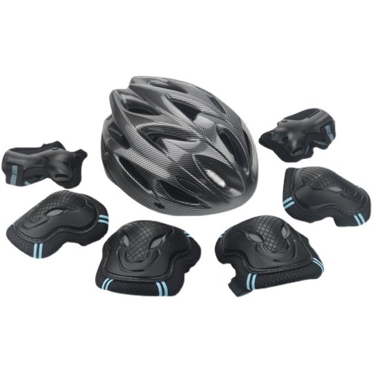 Ness roller skating helmet protective gear thickened, anti-fall and wear-resistant