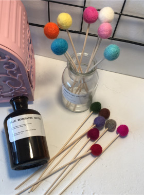 香薰藤条摄影道具桌面家居装饰