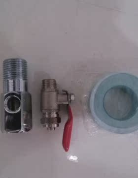 安利角阀三通 安利益之源厨下改装角阀三通 哪里净水器配件