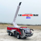 Alloy metal airport fire truck model