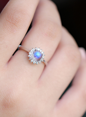 新品缪提可调节天然月光石MUTI