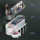 Toothbrush rack without punching electric set