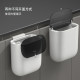 Cabinet door hanging food waste sorting trash can with lid