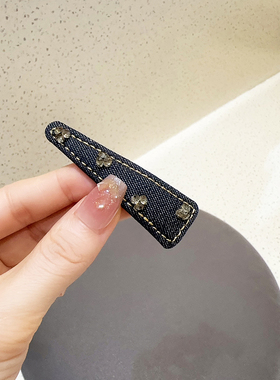 女士高端时尚水钻发夹刘海夹发饰