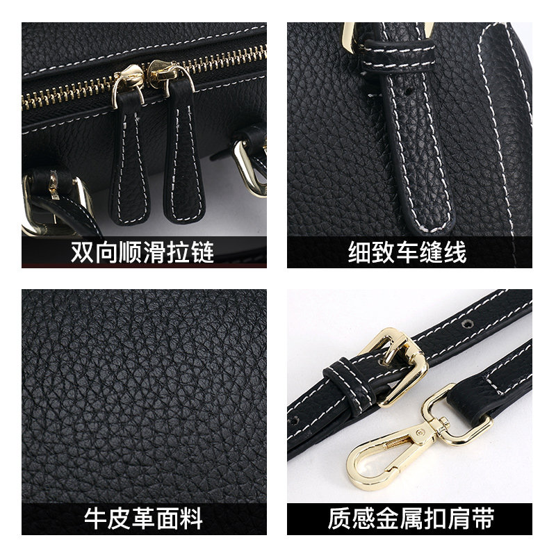 mtmit 2020新款真皮大容量枕头包 mtmit女士包袋