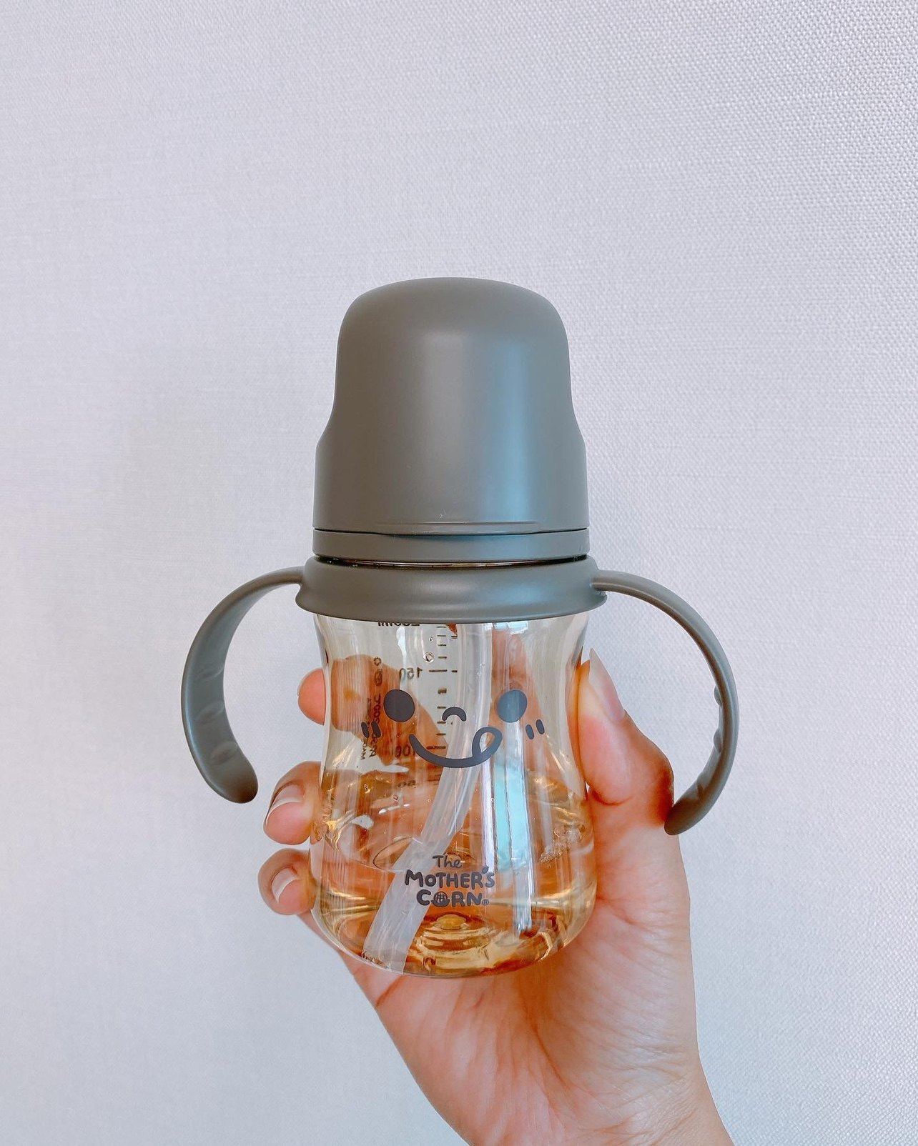 LLM｜韩国motherscorn笑脸吸管杯防呛宝宝学饮杯婴儿童喝奶ppsu,淘宝优惠券,粉丝福利购,淘宝优惠卷