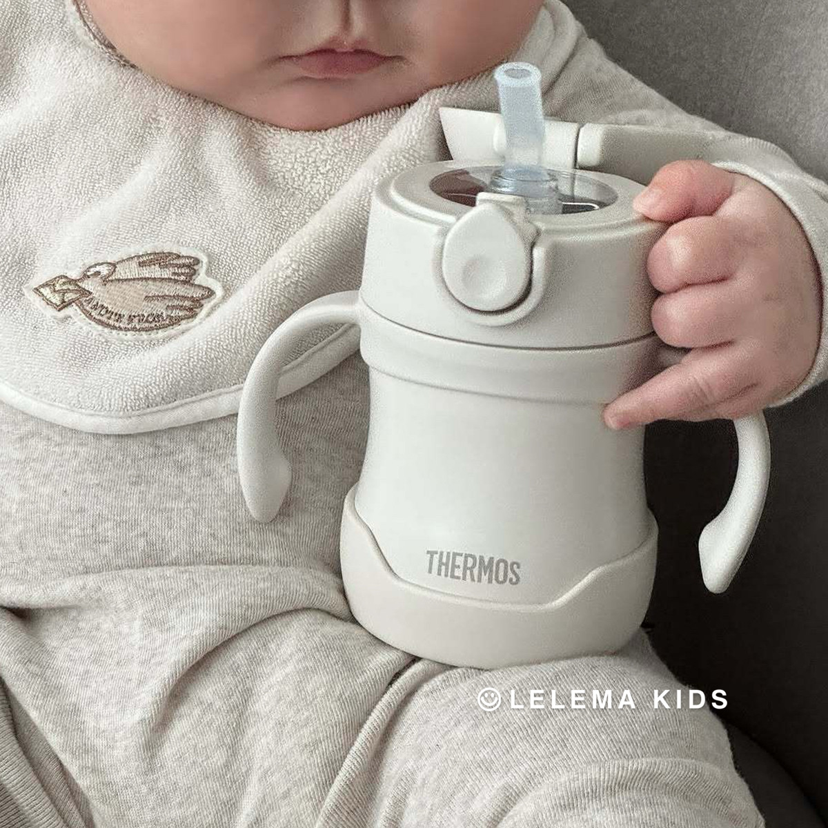 韩国膳魔师新品儿童保温杯双盖不锈钢婴儿学饮杯宝宝吸管杯直饮杯,淘宝优惠券,粉丝福利购,淘宝优惠卷