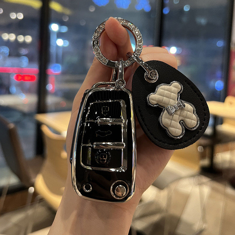 奇瑞钥匙套QQ冰淇淋艾瑞泽5/GX瑞虎3/3X5X小蚂蚁车壳高档扣包男女,淘宝优惠券,粉丝福利购,淘宝优惠卷