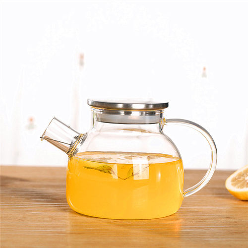盖子配件玻璃煮茶壶冷水壶热水壶果汁杯凉水杯不锈钢玻璃竹子盖子 - 图3