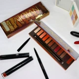 Матовая тени для век, популярно в интернете, в коричневых тонах, европейский стиль, натуральный макияж