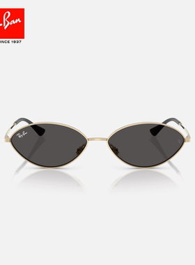 RayBan雷朋椭圆形金属太阳镜