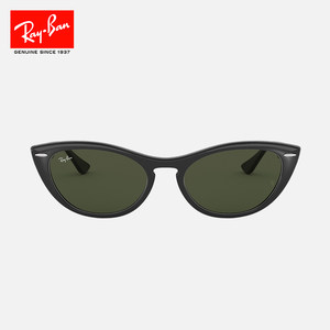 RayBan雷朋太阳镜猫眼窄框时尚个性复古女款墨镜0RB4314N可定制