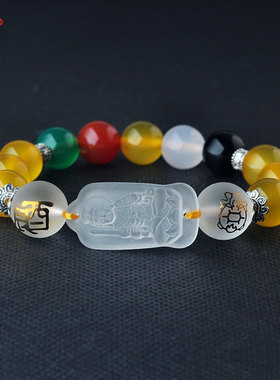 祥安阁辰酉本命佛六合贵人手链