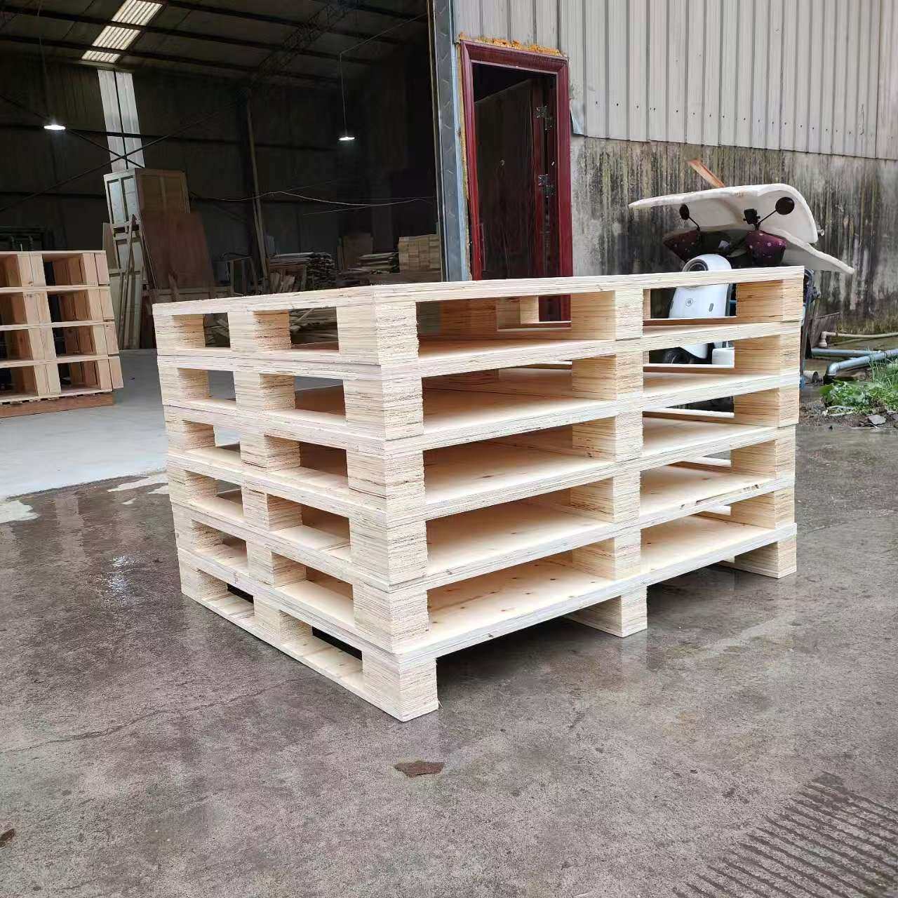 出口免熏蒸木托盘叉车板多层胶合板木托货架物流架木质卡板定制,淘宝优惠券,粉丝福利购,淘宝优惠卷