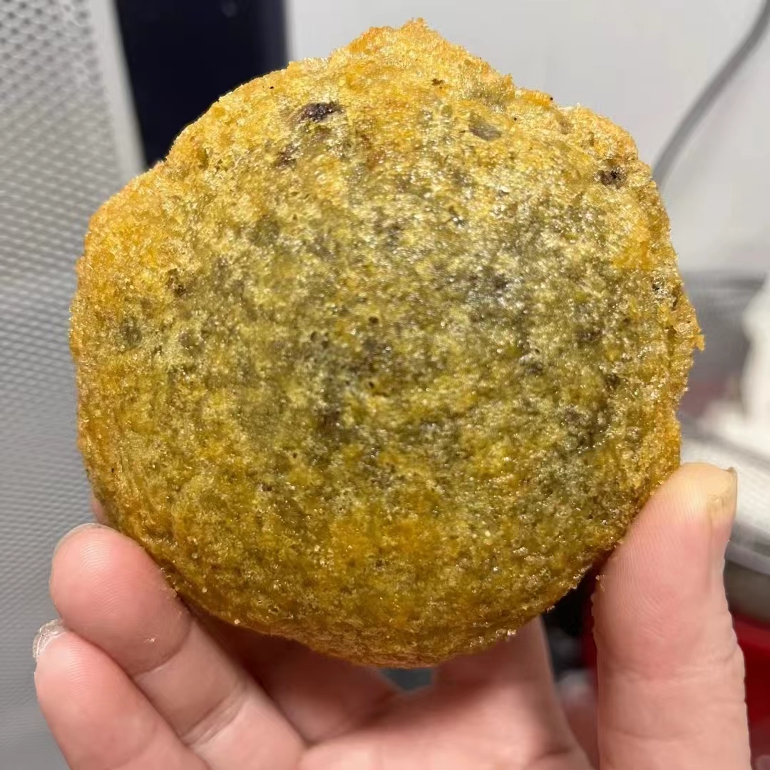 东北老式油炸糕豆沙馅油炸糕糯米糍粑纯手工糖油果子红小豆年糕 - 图3