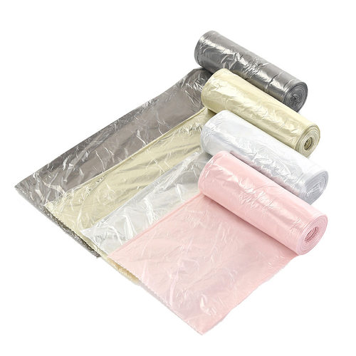 家用连卷式垃圾袋 银钢袋一次性点断式大号垃圾塑料袋加厚45*50cm - 图3