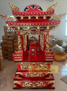 太子轿八助轿花轿八抬大轿迎神轿辇桥佛轿木雕工艺轿子巡逻轿文轿