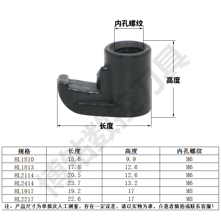 M型数控刀杆配件压紧刀片压板HL1814/HL1810/1917/2114/2217/2414 - 图0