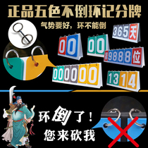 Scoreboard double digit scoreboard triple-digit four-digit six-figure double decor basketball billiards scoreboard