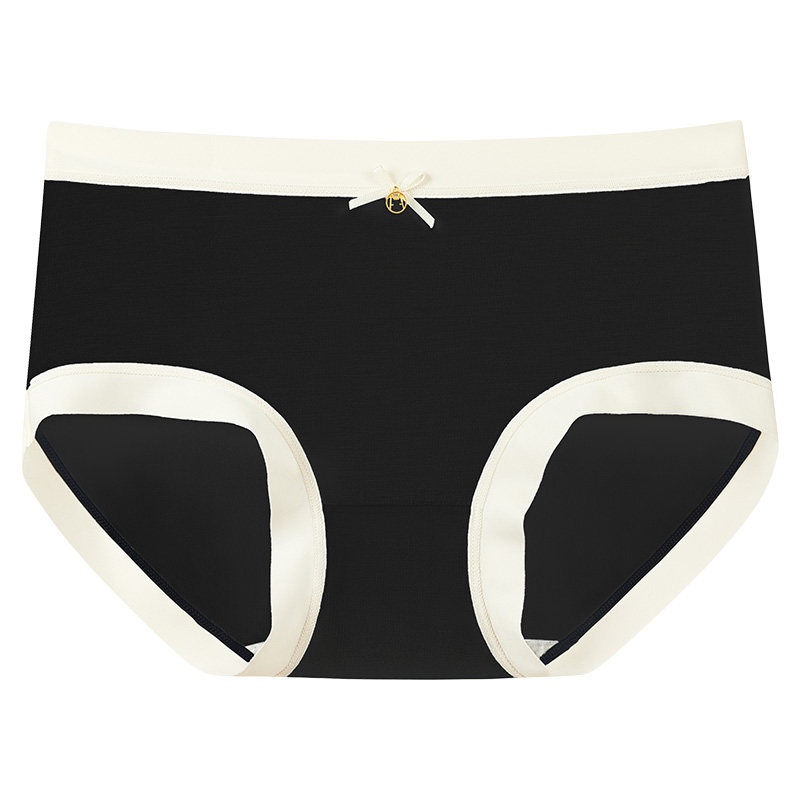 莫代尔内裤女生纯棉抗菌100%全棉裆中腰透气女士秋冬保暖三角短裤,淘宝优惠券,粉丝福利购,淘宝优惠卷