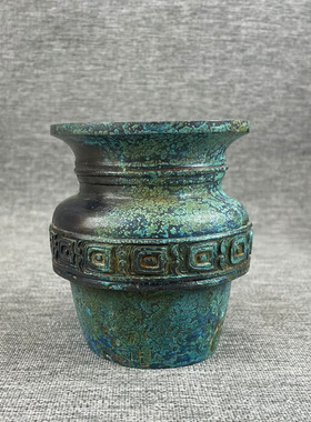 西周青铜器仿古摆件十三年兴壶